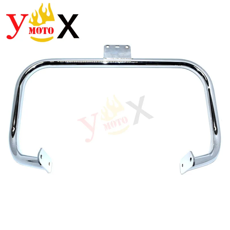 Хромовая защита двигателя буфер бампера для автострады Защитная панель Yamaha Vstar XVS