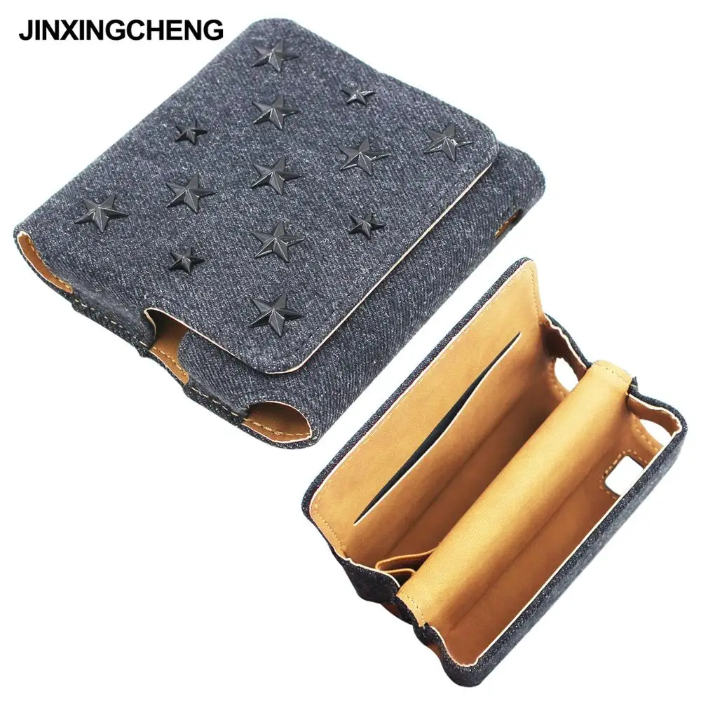 JINXINGCHENG модный 5 цветов звездный стиль флип чехол для Iqos 3,0 кошелек Кожаные чехлы сумка для Iqos3 чехол Магнит Чехол