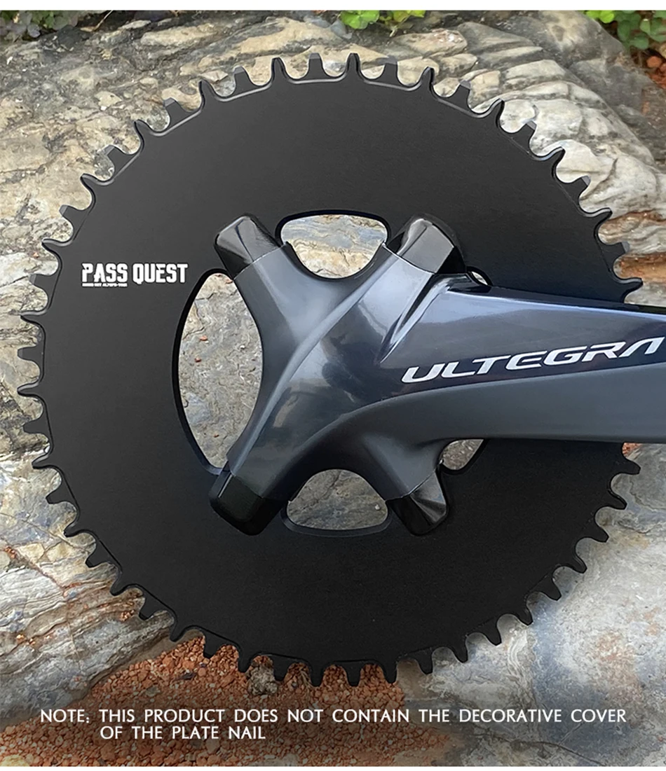 Pass Quest Colsed Dics Chainring BCD110 For Shimano 105 R7000 R8000 ULTEGRA R9100 46T 48T 50T 52T 54 56 58T Road Bike ChainWheel
