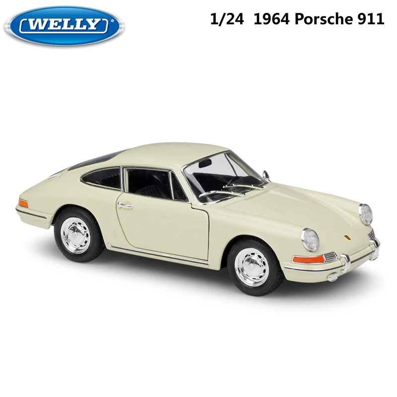 Welly 1:24 литье под давлением 1964 911 спортивные автомобили высокая имитация автомобиля металлическая модель из