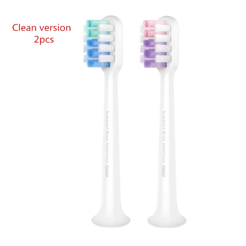 2pcs clean type Новая Xiaomi Doctor · B Водонепроницаемая звуковая электрическая зубная щетка портативная перезаряжаемая Беспроводная ультразвуковая зубная щетка Ультра звуковая зубная щетка - Цвет: 2pcs clean type