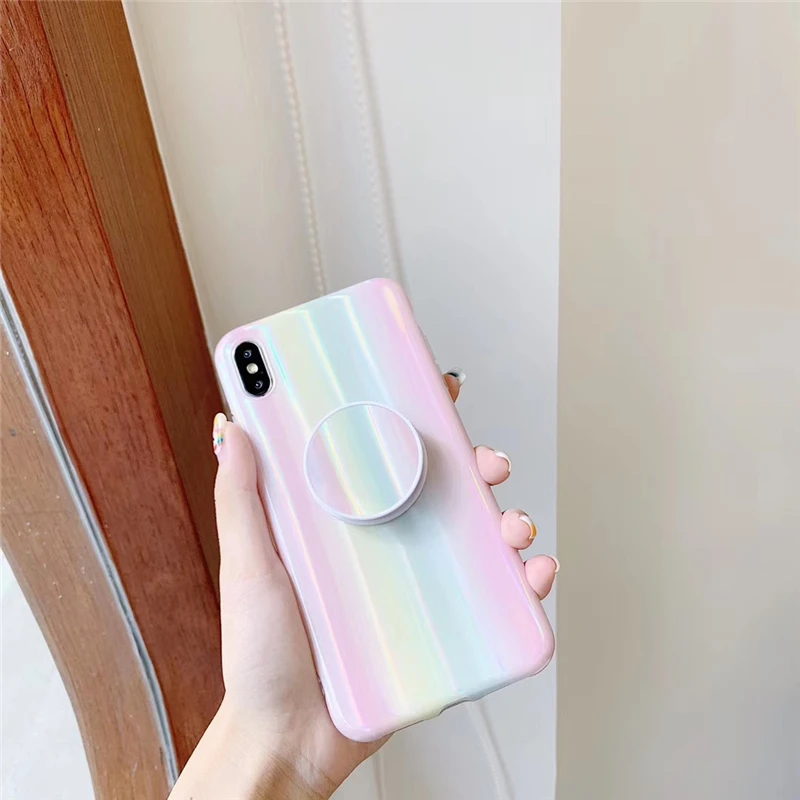 Милый розовый чехол для телефона с динозавром для iphone 11pro max 7 8 Plus, мягкий чехол IMD Для iphone X, задняя крышка, чехол с кольцом