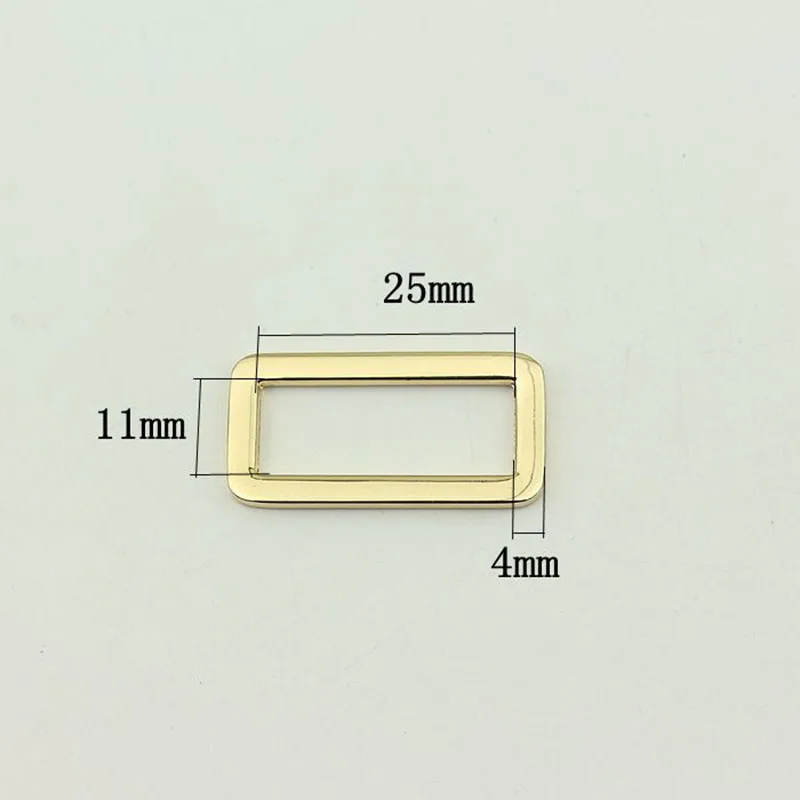 30pcs 25mm Metal Luggage Accessories O D Ring Bag Connect Rectangle Buckle DIY Backpack Leather Craft Strap Hang Decor Material images - 6