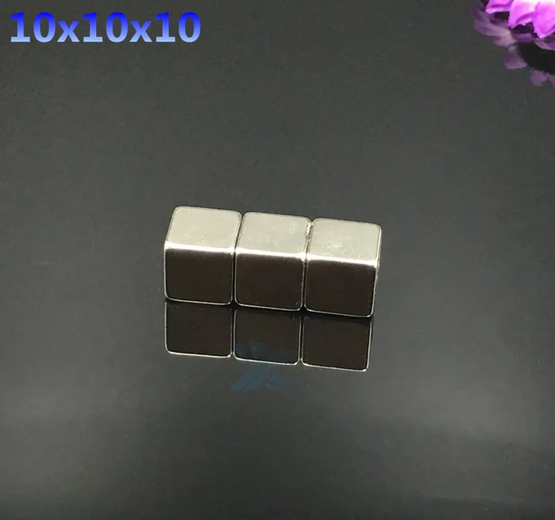 1 p/50 p Неодимовый Магнит 5x5x5/10/20/30x20x10 мм квадратный Сильный магнитный все размеры маленький сильный редкоземельный постоянный - Цвет: 10x10x10 5p