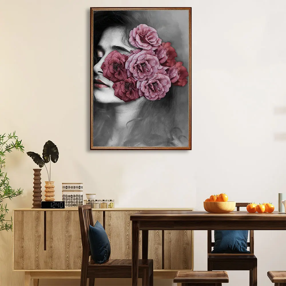 

Frameless art deco painting living room bedroom wall decoration painting