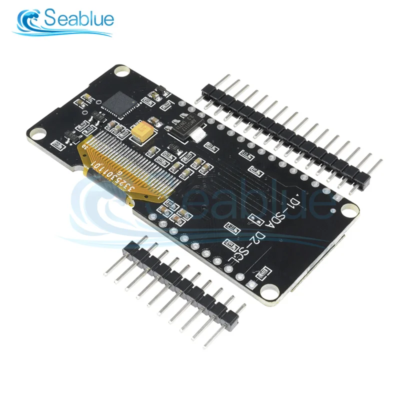 For Wemos NodeMCU ESP8266 ESP-12F 0.96 inch OLED Display WIFI Module Wireless CP2102 Development Board Micro USB Entrance | Инструменты
