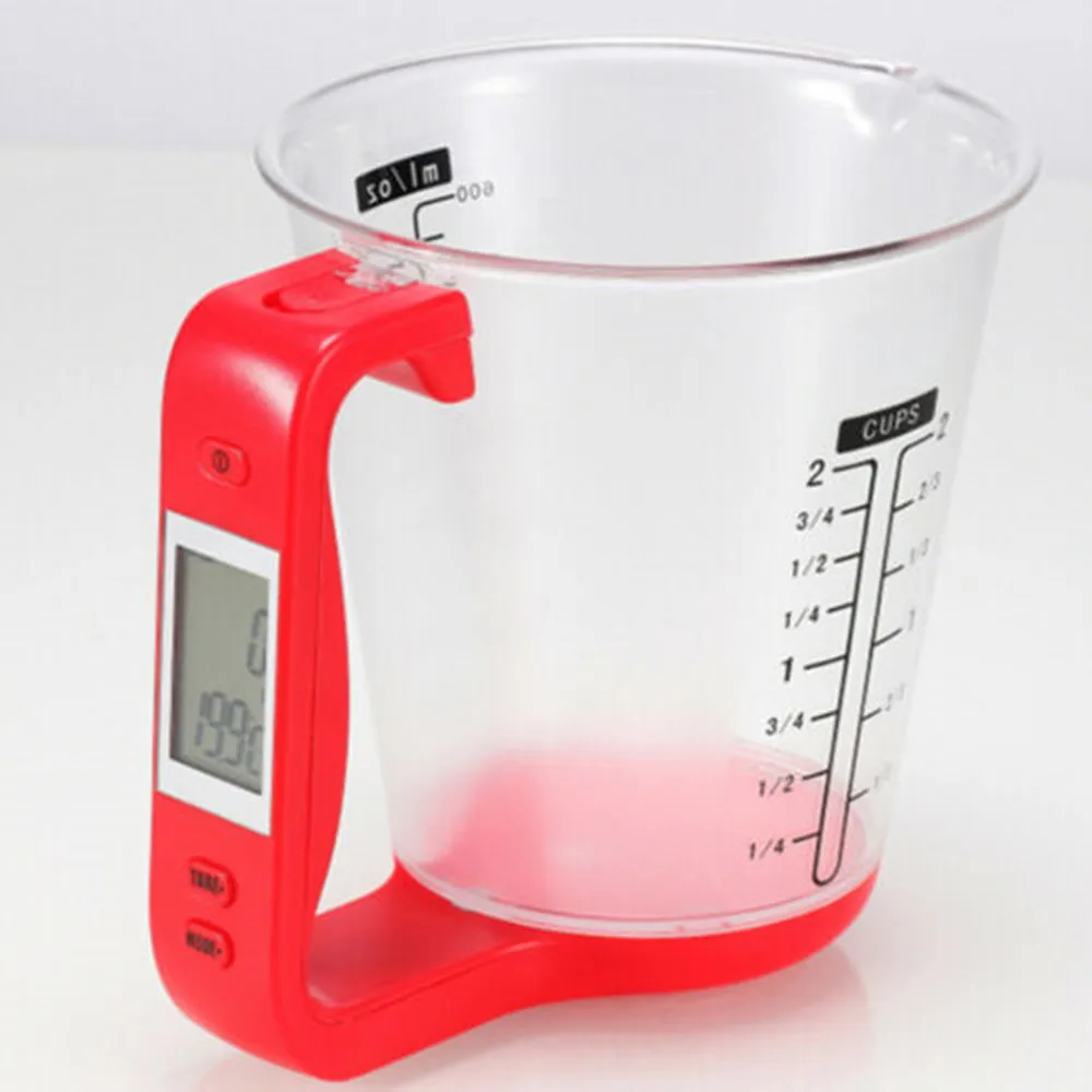 Кухонные весы с ЖК-дисплеем цифровой электронный прибор для измерения