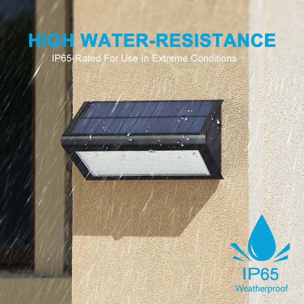 4 48 LED Solar Powered Light 1000LM Motion Sensor Wall Lamp Waterproof Outdoor Energy Saving Garden Street Lights | Лампы и освещение