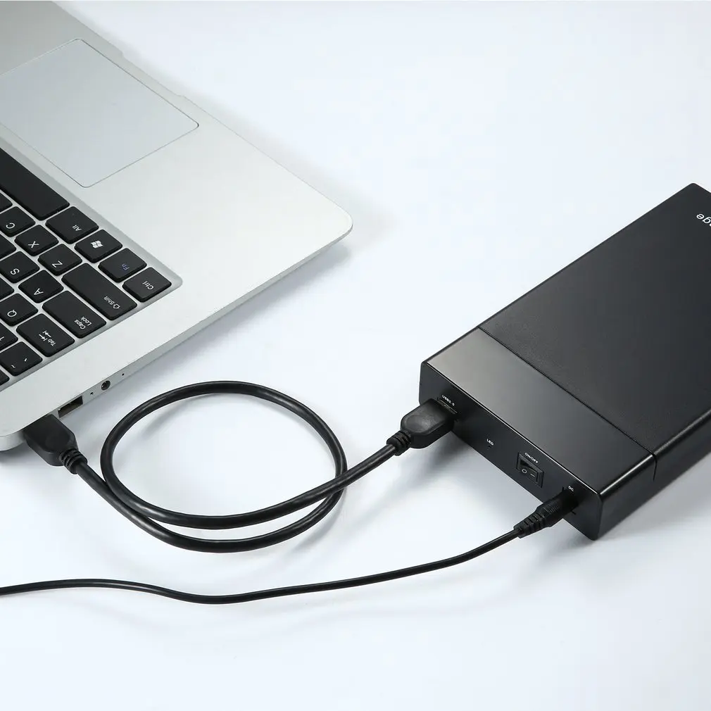USB 3.0 HD HDD Disk case External Hard Drive Enclosure 3.5" Docking Station Box for Laptop | Электроника