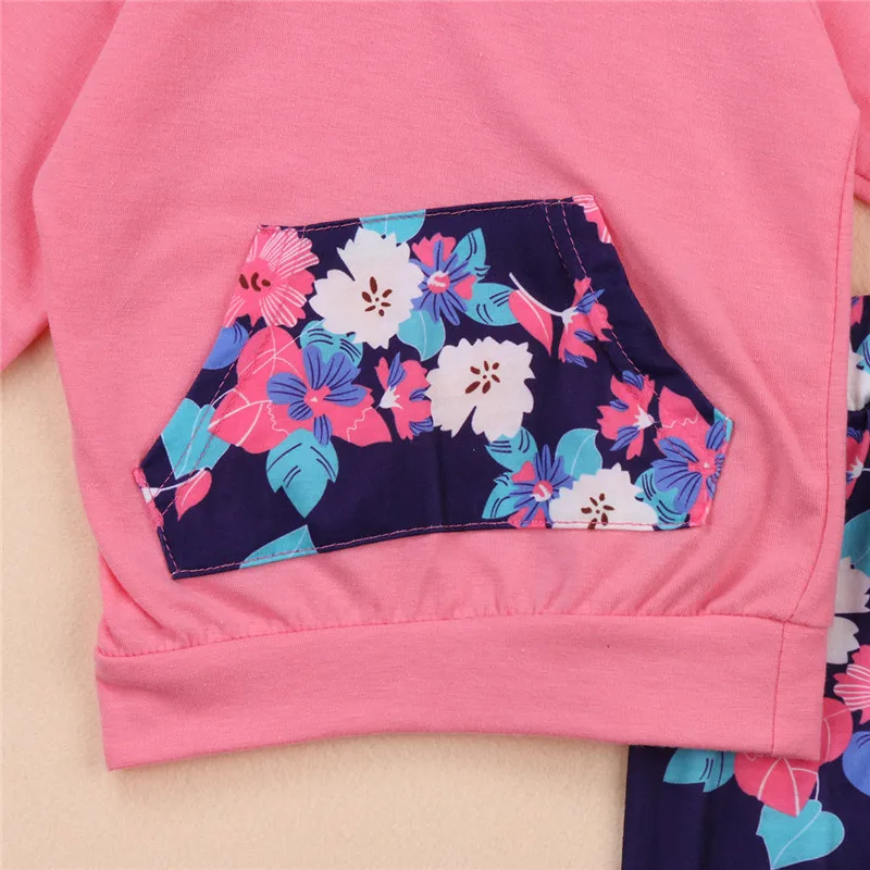 Pudcoco/Одежда для новорожденных девочек высококачественные Топы с капюшоном и