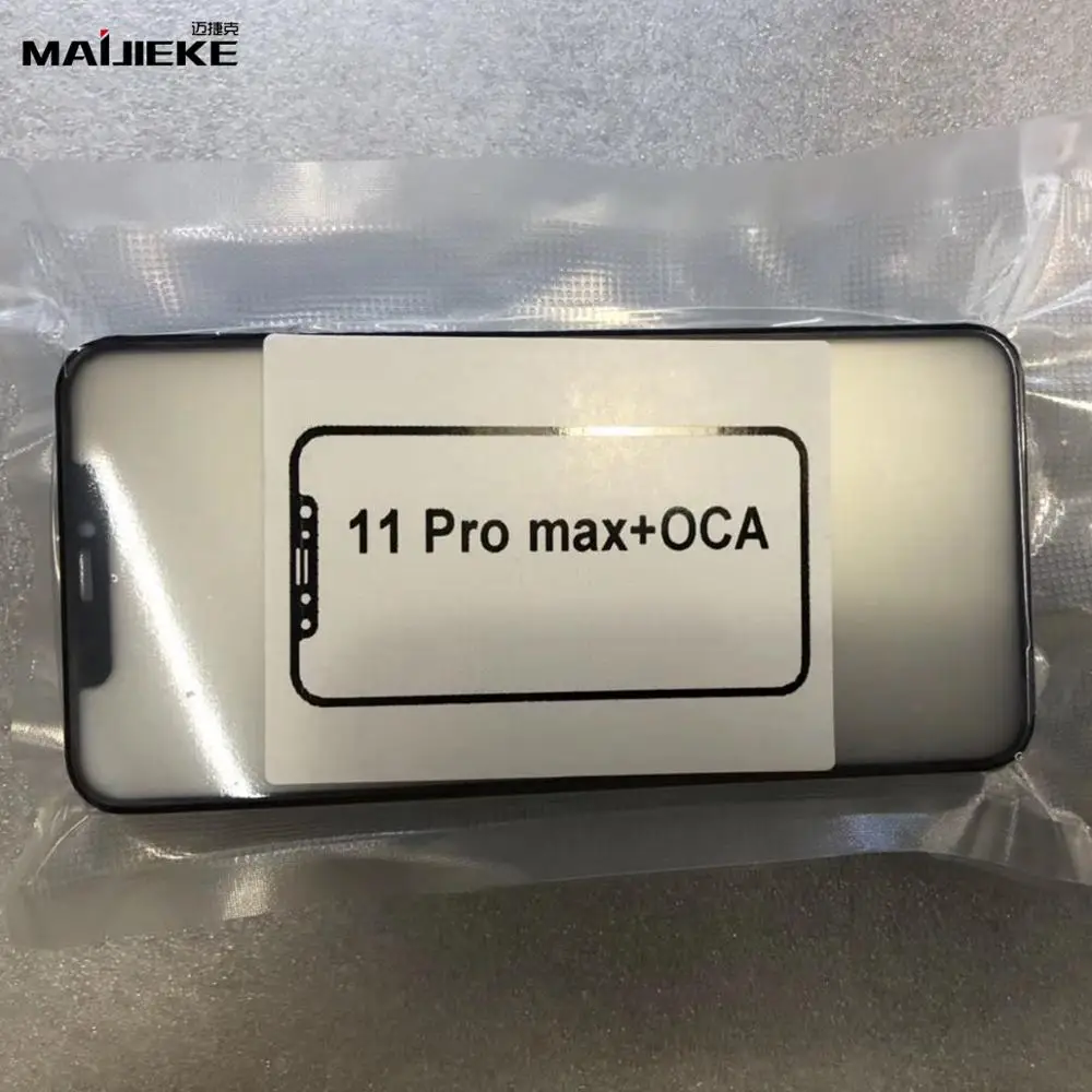 Внешнее стекло для iPhone 11 pro 5 шт. Сменные запасные части сенсорной панели max |