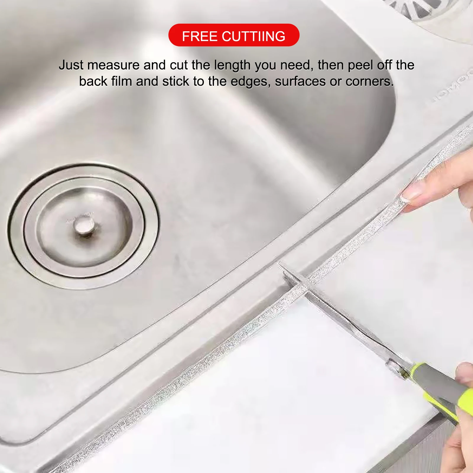 6 м 8 мм молдинговые отделочные уплотнительные полосы самоклеящаяся клейкая