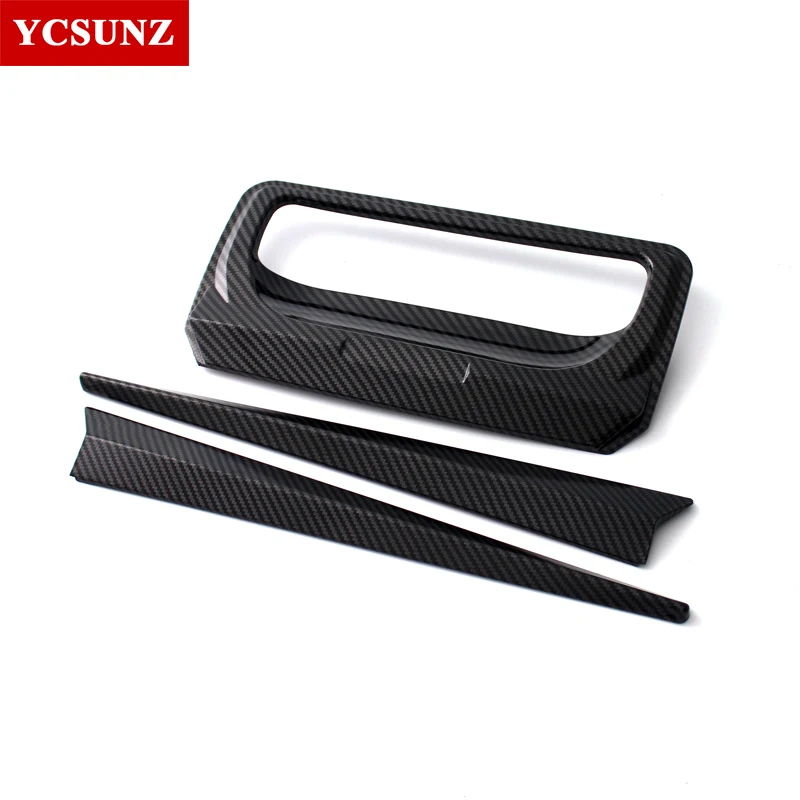 Автомобильный Стайлинг черная накладка багажника для Ford Ranger T6 T7 T8 2012 2019 2020|accessories