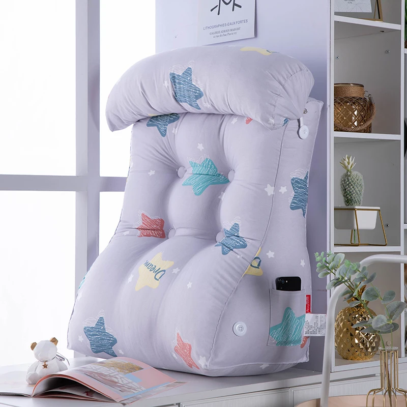 Подушка для поясной кровати, подушка для кровати, мягкая сумка, подушка для кровати, диван, большая подушка для спины, татами, съемная спинка, 50C093 - Цвет: 20