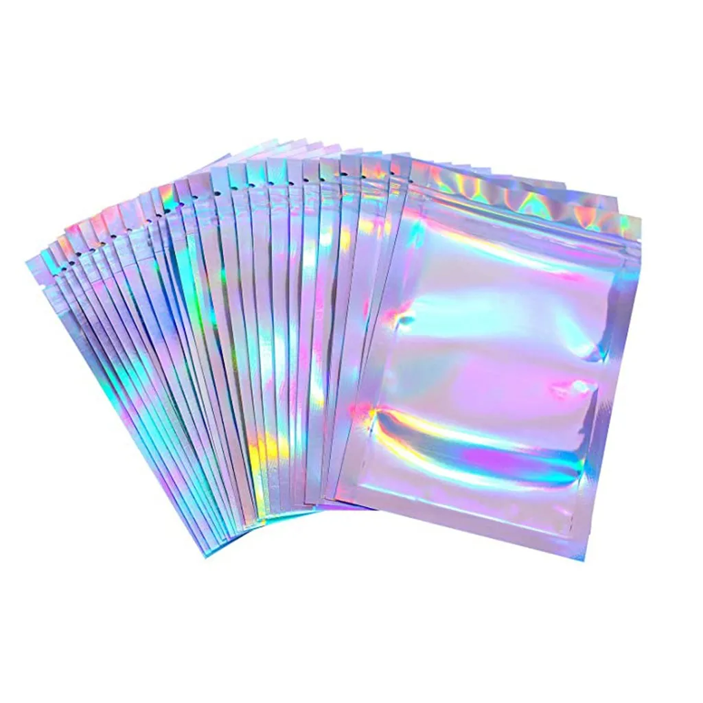 100pcs 4 размера на плоской подошве ванн Уайт герлс косметичка с одной стороны