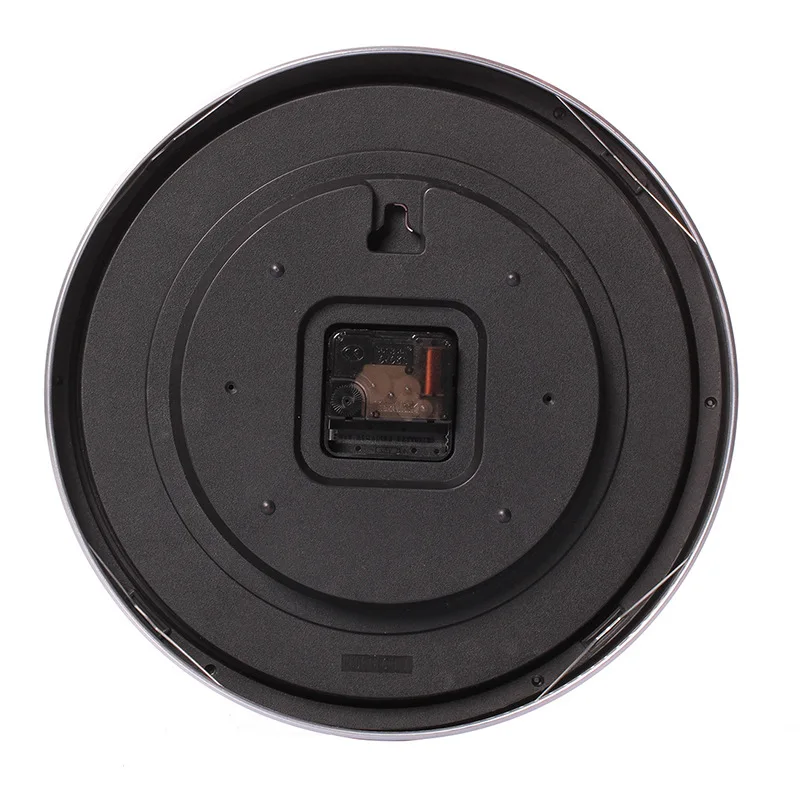 Настенные часы с алюминиевой рамой американская простая мода Бизнес Кварцевые 12