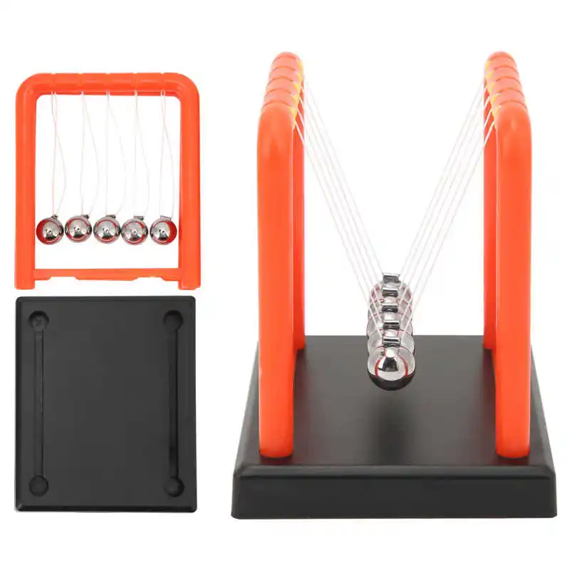 Шарики маятника Newtons Колыбель энергосберегающие законы для взрослых офиса дома