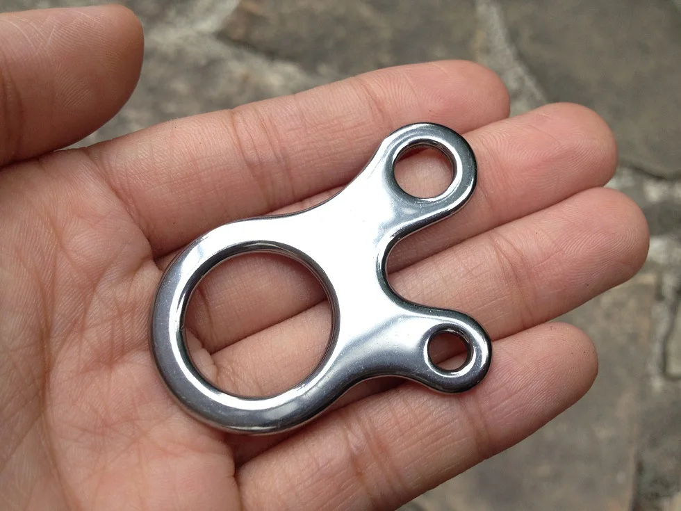 4 шт. карабин из нержавеющей стали затяжка для проводов инструмент повседневного