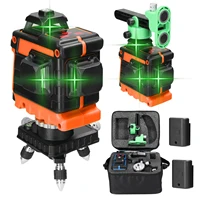 multifunctional 12 lines laser level 3d self leveling laser level 360 usb rechargeable lithium battery leveling machine tools