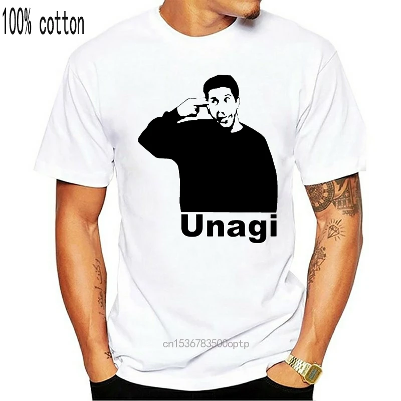 

Мужская футболка с надписью «Friends Unagi»