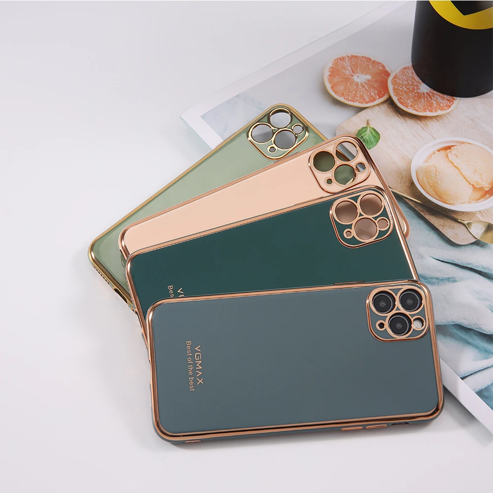 Электрохимически покрытый модный чехол для телефона iPhone 11 Pro Max, нежный бонбонный цвет для XS Max XR 8 7 Plus, полноценный защитный задний чехол.