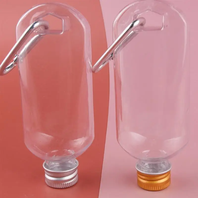 10 шт. ручная дезинфицирующая бутылка с крючком портативная многоразовая