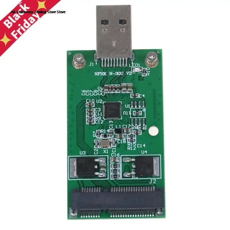

Мини USB 3,0 на PCIE mSATA внешний SSD PCBA конвейер адаптер карта