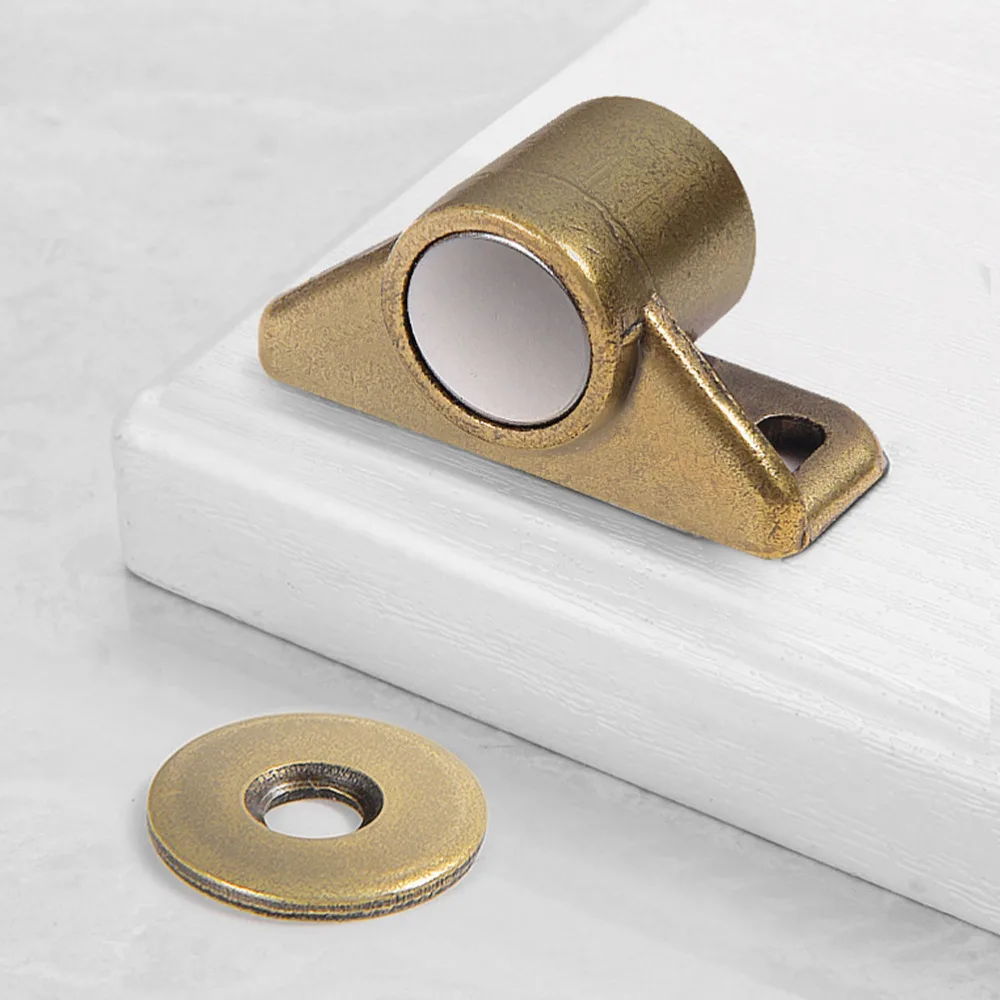 

3 Sets Magnetic Cabinet Door Catches Non Punching Sticker Door Holders