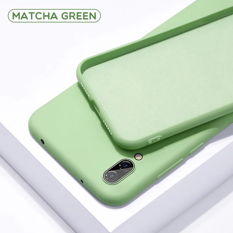 Green Конфеты из жидкого силикона чехол для samsung Galaxy A30 A50 A70 A40 A60 M10 m30 m40 A40S A20 A80 A90 S10E S8 S9 S10 Примечание 10 плюс Чехол - Цвет: Green