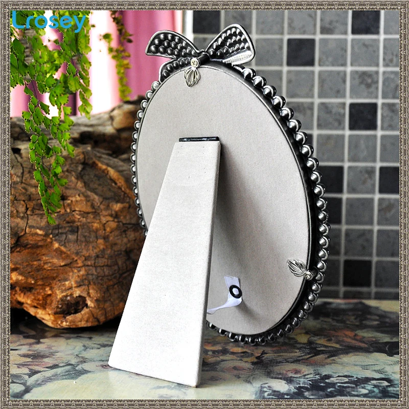 Металлическая рамка для фотографий с жемчугом в стиле ретро украшение дома