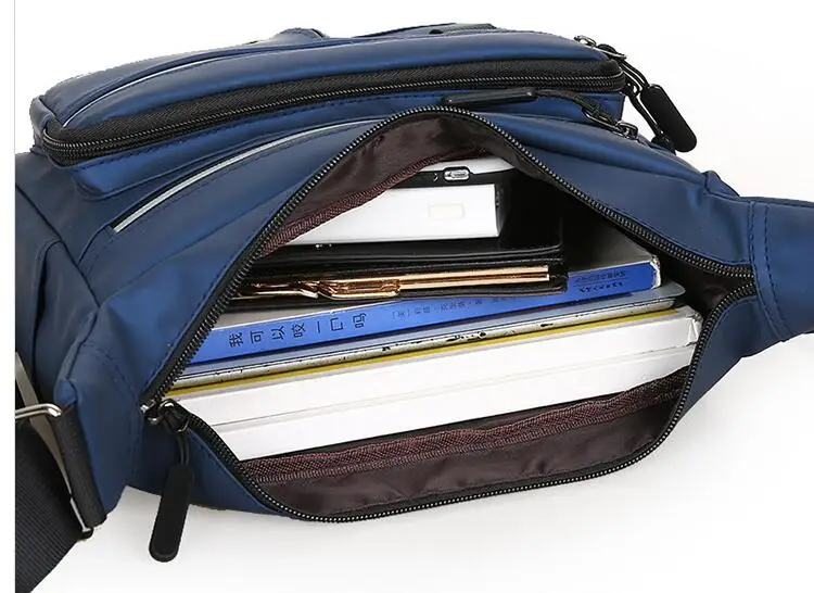 Модная мужская водонепроницаемая сумка из ткани Оксфорд повседневные