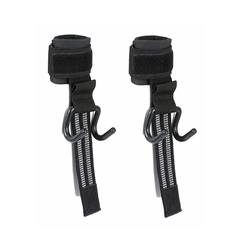 

Регулируемые Крючки для тренировок и тяжелой атлетики, ремни, мягкие наручные ручки для Powerlifting, подтягивающая поддержка, тренажерный зал, ф...