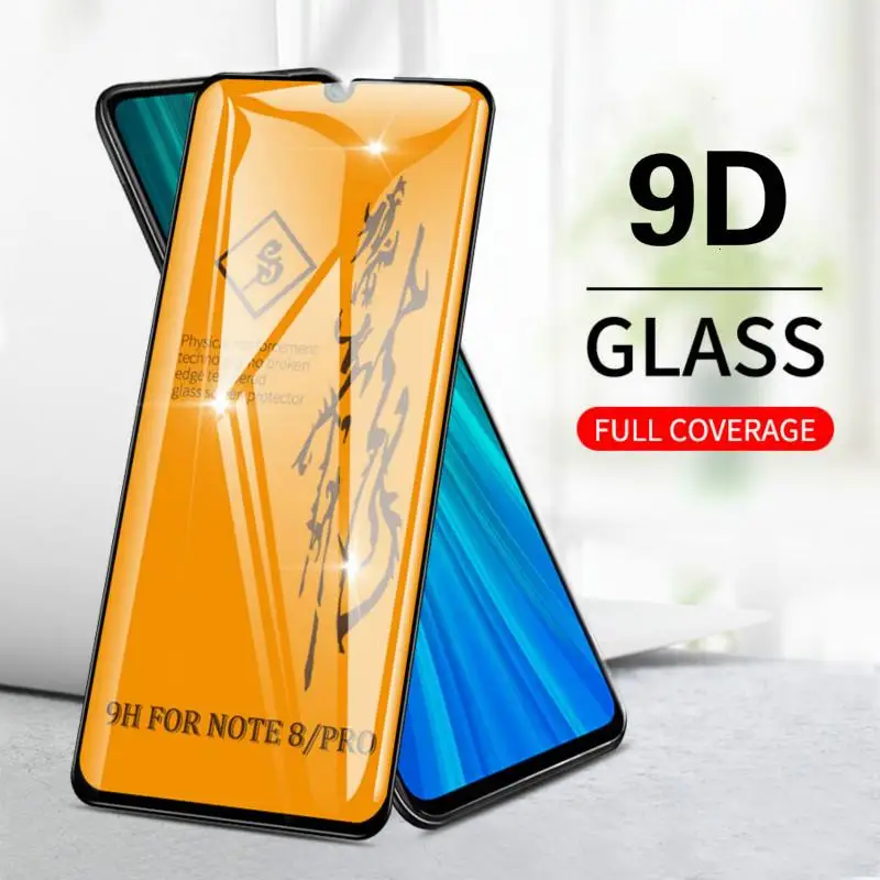 9D изогнутое закаленное стекло Xiaomi Redmi 8a 8 Pro Note Note8 8t для защиты экрана 8a|Защитные