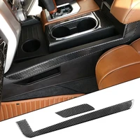 2pcs universal side trim cover easy installation heat resistant center console panel side trim cover side trim sticker