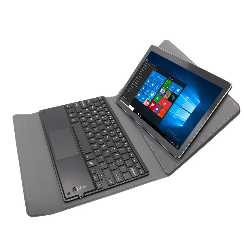 10,1 дюймов WINDOWS 10 четырехъядерный 1280x800 ips 2 ГБ+ 32 Гб Двойная камера с Bluetooth клавиатура чехол