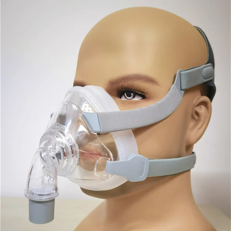 

Полнолицевая маска BMC F5A CPAP с регулируемым головным убором для медицинского дыхательного аппарата апноэ во время сна против храпа