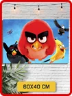 Картина для рисования по номерам  на холсте Фильм Angry Birds Злые Птицы - 6137 Г 60x40