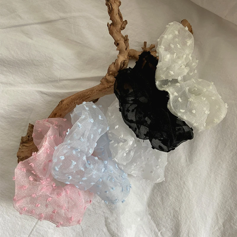 

1 шт., леопардовые резинки в горошек, летние эластичные резинки для волос, модная повязка на голову для женщин и девочек, держатель для конско...