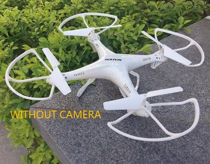 without camera white Syma X5SW 2,4 Ghz 4CH 6Axis Gyro RC Квадрокоптер с HD Wifi селфи камерой мини-Дрон НЛО Классический Вертолет подарок для начинающего мальчика - Цвет: without camera white