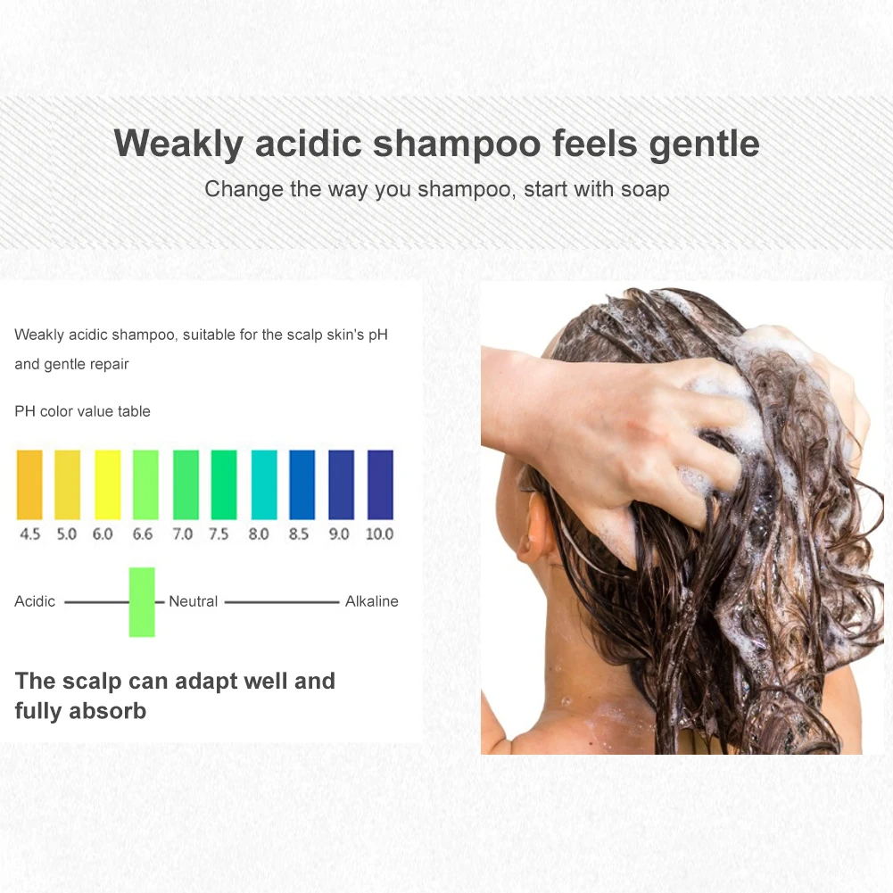 

Hair Darkening Shampoo Bar Natural Organic Hair Conditioner Anti-Danduff Moisturizing Soap Bar Hair Care Loss Prevention
