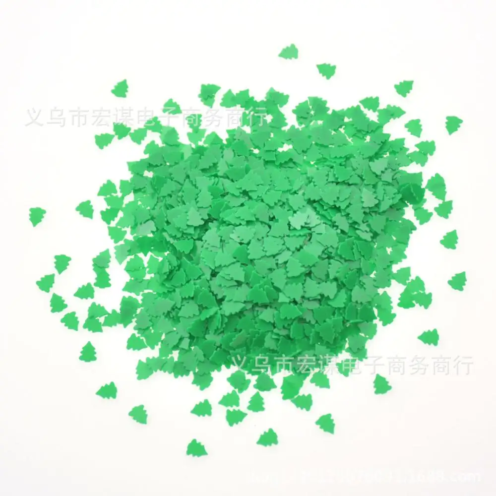 Рождественская елка/Рождественский Колокольчик/15 г пайетки ПВХ плоская для