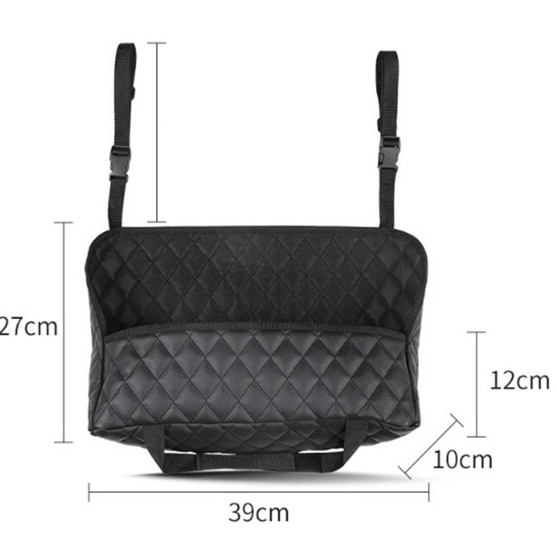 

Car storage large capacity Elastic Car Mesh Net Bag Between Car Organizer Back Storage Bag Luggage Holder Pocket for Car Styling