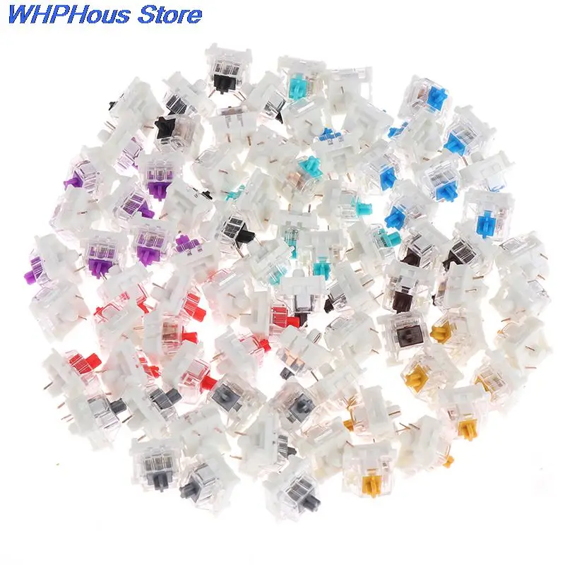 New 10Pcs/lot Outemu Mx Switches 3 Pin Mechanical Keyboard Black Blue Brown | Обустройство дома