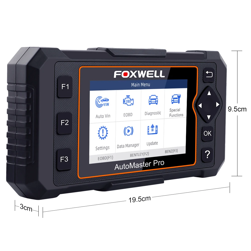 Автомобильный сканер Foxwell NT624 Elite OBD2 система для диагностики и сброса масла |