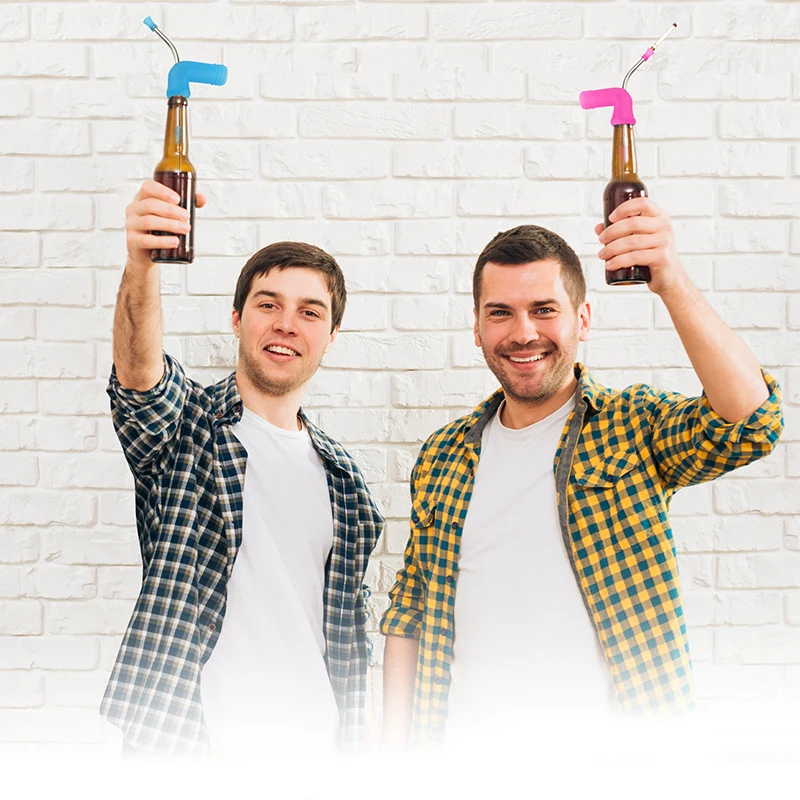 1 шт. соломинка для подводного плавания пива воронка Бонга Slammer двойное снорклинг