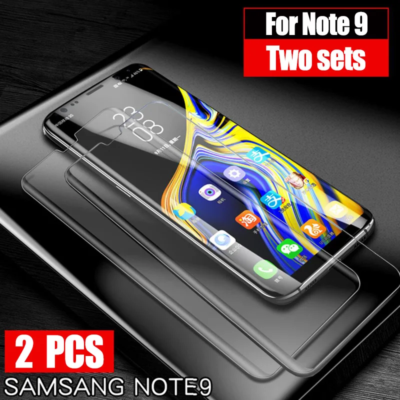 Ультратонкая Защитная пленка для Samsung Galaxy S8/S9/S10 Plus Note8/Note9 серии мобильных телефонов - Цвет: 2 PCS For Note 9