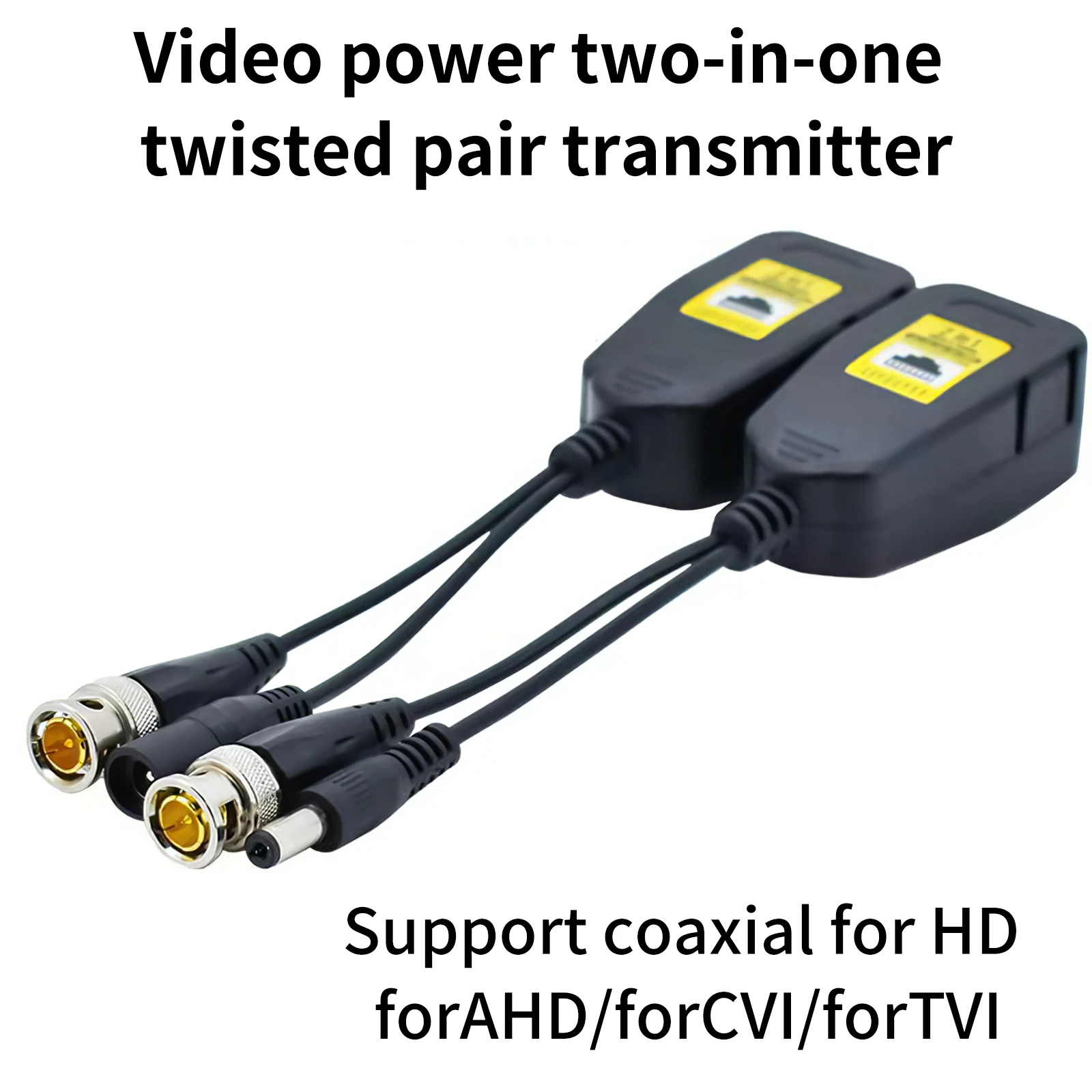 

HD 8MP пассивное питание 2 в 1 Видео балун аудио к RJ45 разъем преобразователь источник пассивного трансивера для системы камеры видеонаблюдения