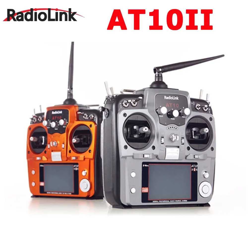 Радиоуправляемый передатчик и приемник Radiolink AT10 II 12CH R12DS 2 4G DSSS FHSS пульт