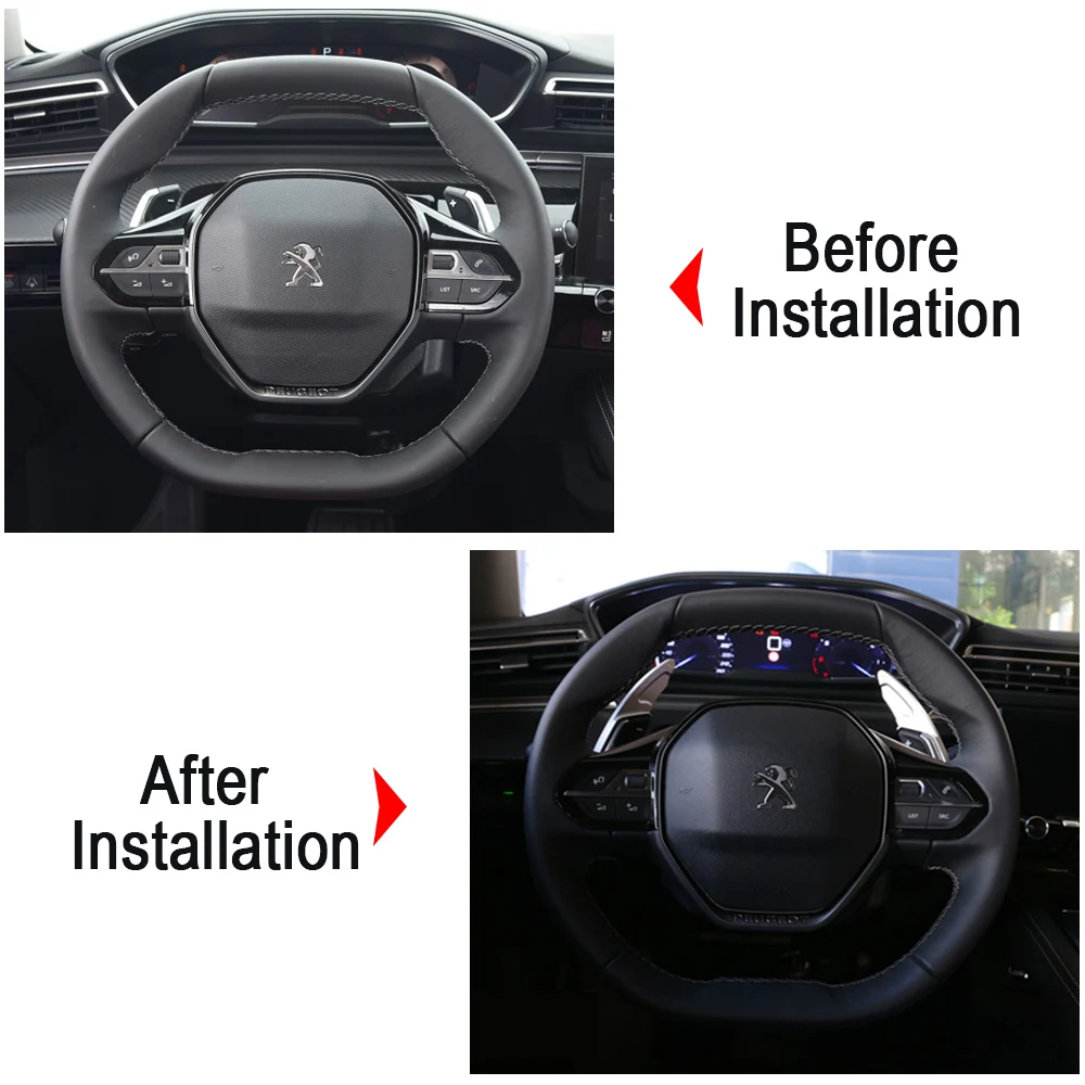 Для Peugeot 208 2008 308 3008 508 5008 SW GT Автомобильный руль весла переключения расширение DSG