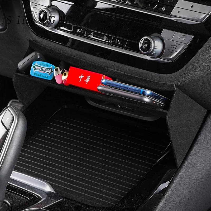 Стайлинг автомобиля Центральная панель управления коробка для хранения